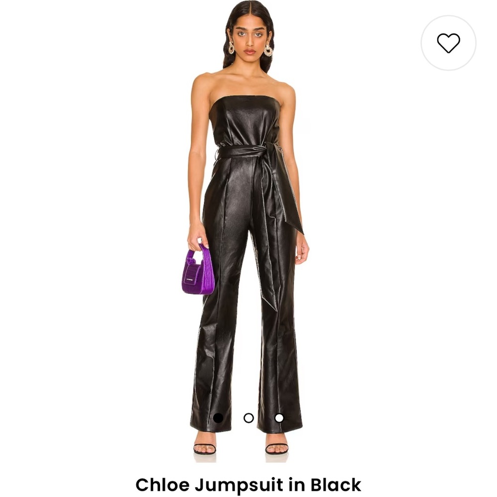 Chloe Jumpsuit in Black - Majorelle